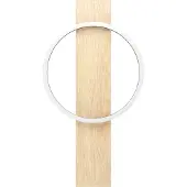 Eglo BOYAL Wand-/Deckenleuchte Lampe Beleuchtung - L30 x H56 x AL7,5 cm - schwarz, braun - IP20