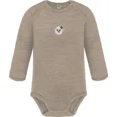 Normani Baby Merino Body Langarm „Auckland" - 9365