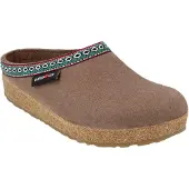 Iesse Schuh HAFLINGER Franzl Clogs Bequem und wärmend für perfekte Fußgesundheit, Anatomisch geformtes Fußbett für optimalen Halt, Rutschfeste Sohle schützt vor Nässe und Schmutz