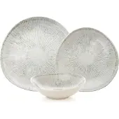 Hermia Concept , GBSRD24Y4R1401, Essservices, Tafelservice (24 Teile), Mehrfarbig, Porzellan, 25 x 25 x 2 cm