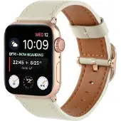 Cover-Discount Apple Watch 44/45/46/49mm - Ersatzband Armband Leder