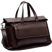 The Chesterfield Brand Reisetasche mit Laptopfach Lazio Travelbag Brown dunkelbraun