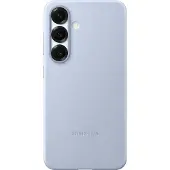 Samsung Original Galaxy S25 Hülle - Kunstleder - Backcover/Hard Case - Hellblau
