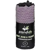 Pandoo Bambus-Handtuch, S - 80 x 40cm, lila