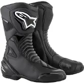 Alpinestars SMX S Wasserdichte Stiefel Black Black