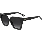 Love Moschino Moschino MOL088/S Damen-Sonnenbrille Vollrand Eckig Acetat-Gestell, schwarz