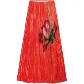Desigual Faltenrock Follet 25SWFW06 Orange Regular Fit