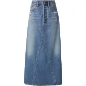 Levi's Long Icon Skirt Med Indigo Größe: W27 | Maxiröcke Outlet | Damen | Blau