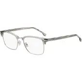 HUGO BOSS Brillenfassung aus Metall und transparentem Acetat Grösse ONESI