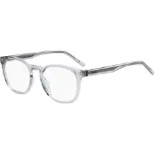 HUGO BOSS HG 1360 Herren-Brille inkl. Gläser Vollrand Panto Kunststoff-Gestell 51/20/145, grau