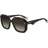 Missoni MIS 0232/S Damen-Sonnenbrille Vollrand Quadratisch Acetat-Gestell, braun