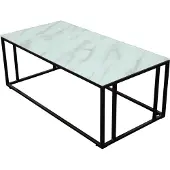 Ebuy24 Venture Design, Couchtische, Rock, Weiß