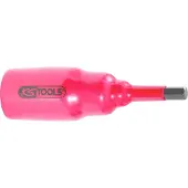 Ks Tools 3/8" Isolierte Bit-Stecknuss Innensechskant, kurz, 4mm