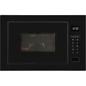 Exquisit Einbau-Mikrowelle EMW25-G-020 schwarz | 900 Watt | Timer | Grill 1200 Watt | 60 cm Breite