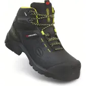 Uvex Heckel MACCROSSROAD 3.0 Sicherheitsschuh S3 Stiefel, Weiblich, Erwachsener, Sicherheitsstiefel, Schwarz, Gelb, CI, HI, HRO, S3, SRC, Gummi
