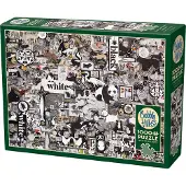 Cobble Hill Black and White: Animals, 1000 Stück(e)