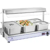 Royal Catering Elektrische Kompaktheizplatte, 3 Halogenlampen, 1550W, 230V