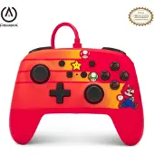 PowerA 1526539-01, Gamepad, Nintendo Switch, Kabelgebunden, USB, Schwarz, Blau, Orange, Rot, 3 m