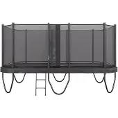 Akrobat Rechteckige trampolin Primus Challenger 525x305 cm mit Sicherheitsnetz