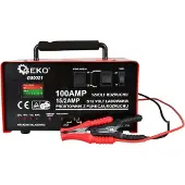 GEKO Autobatterie-Ladegerät mit Start 6/12V, 100A
