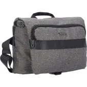 Lightpak Notebook-Umhängetasche "WALKER" Polyester grau