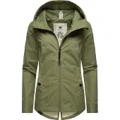 Ragwear Outdoorjacke "Monade Übergang" mit Kapuze stylische Übergangsjacke mit großer Kapuze