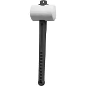 BergTecTool GUMMIHAMMER PREMIUM, WEICH, 55X85MM