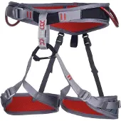 Camp Flint Klettergurt rot L mit verstellbaren Beinschlaufen und 4 Materialschlaufen