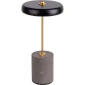 Näve LED-Tischleuchte 5306422, 1W, 70lm, 2900K, mit Akku, schwarz
