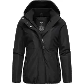 Ragwear Winterjacke "Sunniva" mit Kapuze wasserdichte Winter Damen Jacke mit Teddyfell-Innenfutter
