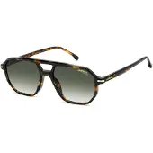 Carrera 341/S HAVANA GOLD/GREY GREEN SHADED 54/17/145 Herrenbrillen Sonnenbrillen