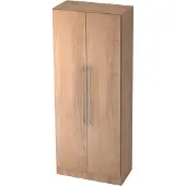 Hjh OFFICE PRO SIGNA G 7100 RE - Nussbaum 5 OH Schrank Relinggriff Kunststoff