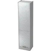 Hjh OFFICE PRO SIGNA R50 SG - Grau/Silber Rollladenschrank 5 OH Streifengriff Kunststoff