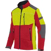 Kübler Forst Strickjacke mit Verstärkungen
