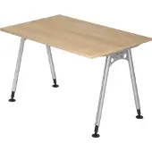 Hjh OFFICE PRO ATOS 12 S - 120 x 80 Eiche höhenverstellbar