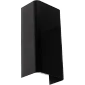 Licht-Erlebnisse Wandlampe innen Schwarz Hochglanz GU10 Metall Up Down Lampe Wandleuchte Flur Treppe