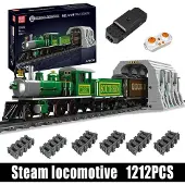 Mould King 12024 4-4-0 Dampflokomotive