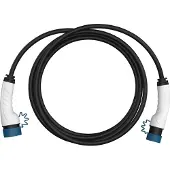 Ansmann Ladekabel Typ 2 mit 11 kW für Hybrid- & Elektroauto 5 Meter lang