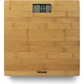 Tristar Haushaltsgeräte Tristar WG-2432 Personenwaage, Elektronische Personenwaage, 180 kg, 100 g, Bambus, g, oz, kg, lb, Quadratisch