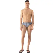 Mey Badehose Serie Classic Stripe Yacht Blue | Größe L