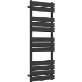 Neu.haus Handtuchheizkörper 'Voss' Schwarz 120x50cm Lamellen