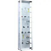 Hioshop Sammel Stand Vitrine Holz Glas Edana Maxi