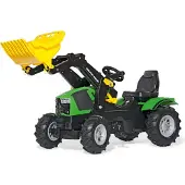 Rolly Toys Farmtrac Deutz-Fahr 5120 Trettraktor mit Trac Lader, Maße: 142x53x81 cm; 61 121 8
