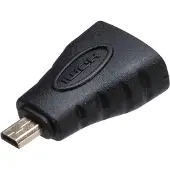 Akasa AK-CBHD22-BK, HDMI Type A (Standard), HDMI Type D (Micro), Schwarz