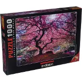 Perre/Anatolian ANATOLIAN Puzzle Rosa Baum 1000 Teile