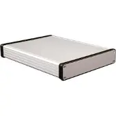 Hammond Extruded aluminium enclosure, clear