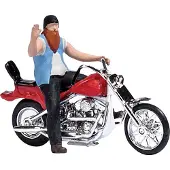 Busch 7861 H0 US motorcykel med biker