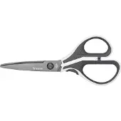 Wedo Edelstahlschere Titan Cut, Antihaft-Beschichtung, ergonomische Griffe, 17,5 cm