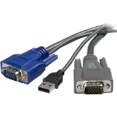 StarTech.com 6 FT USB VGA 2-IN-1 KVM CABLE