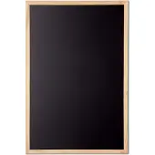 MAUL Kreidetafel mit Holzrahmen (B)800 x (H)600 mm beschrift- und trocken abwischbar, Hartfaserplatte